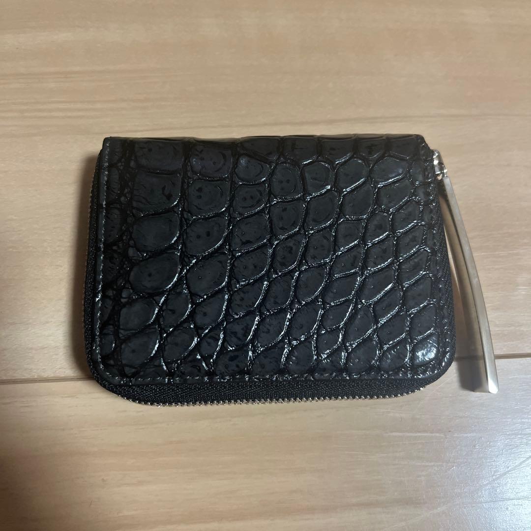 池田工芸　ポロサスクロコマルチウォレット　美品 池田工芸】手のひらの「至宝」。宝石の艶 “瑪瑙磨き” クロコダイル
