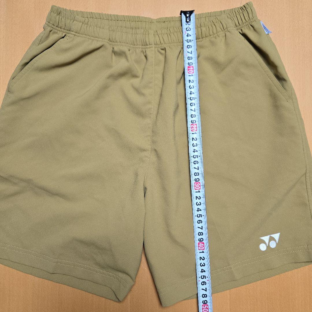 YONEX ハーフパンツ l キャメルゴールド ベリークール L 黄土色 - メルカリ