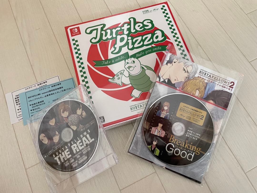 ま*か様 BUSTAFELLOWS season2 デラックスエディション ステ Bustafellows Season 2 [Deluxe Limited Edition] for Nintendo Switch