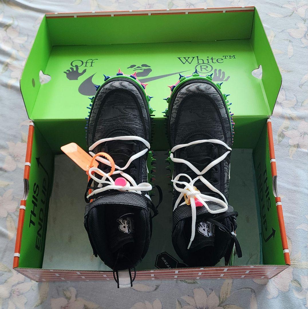 値引【新品】 NIKE　off-whiteエアフォース1 27.5cm　箱付き