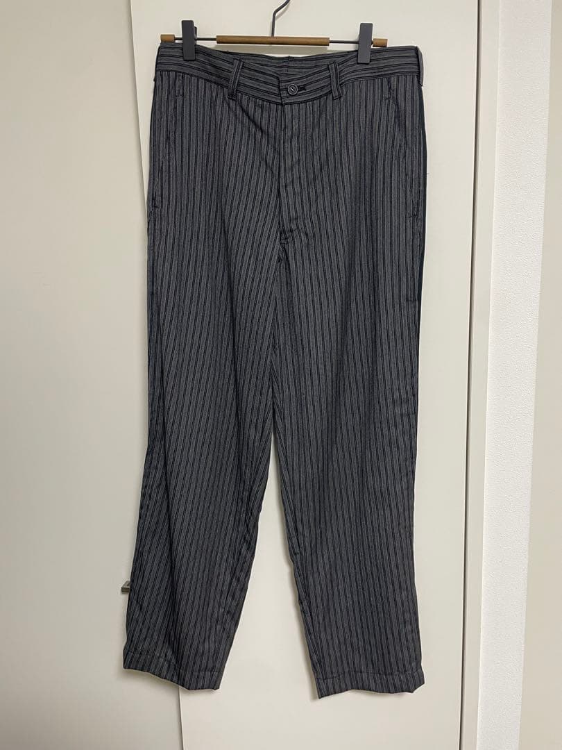 comme des garcons shirtサイド切り替えストライプスラックス comme des garcons shirtサイド切り替えストライプスラックス