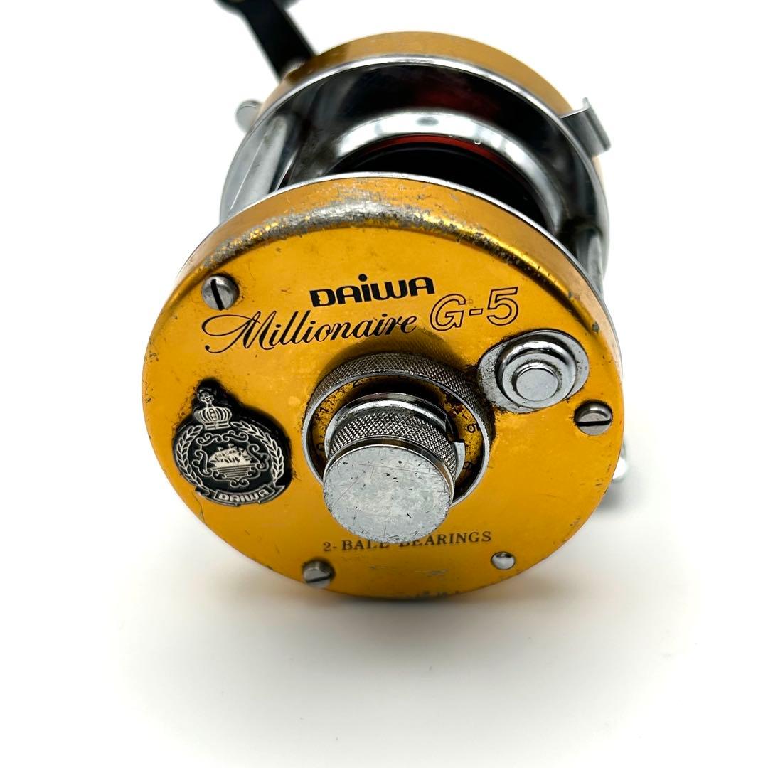 希少 ダイワ ミリオネア G-5 Daiwa Millionaire リール DAIWA MILLIONAIRE G-5 ダイワ ミリオネア G5 - メルカリ