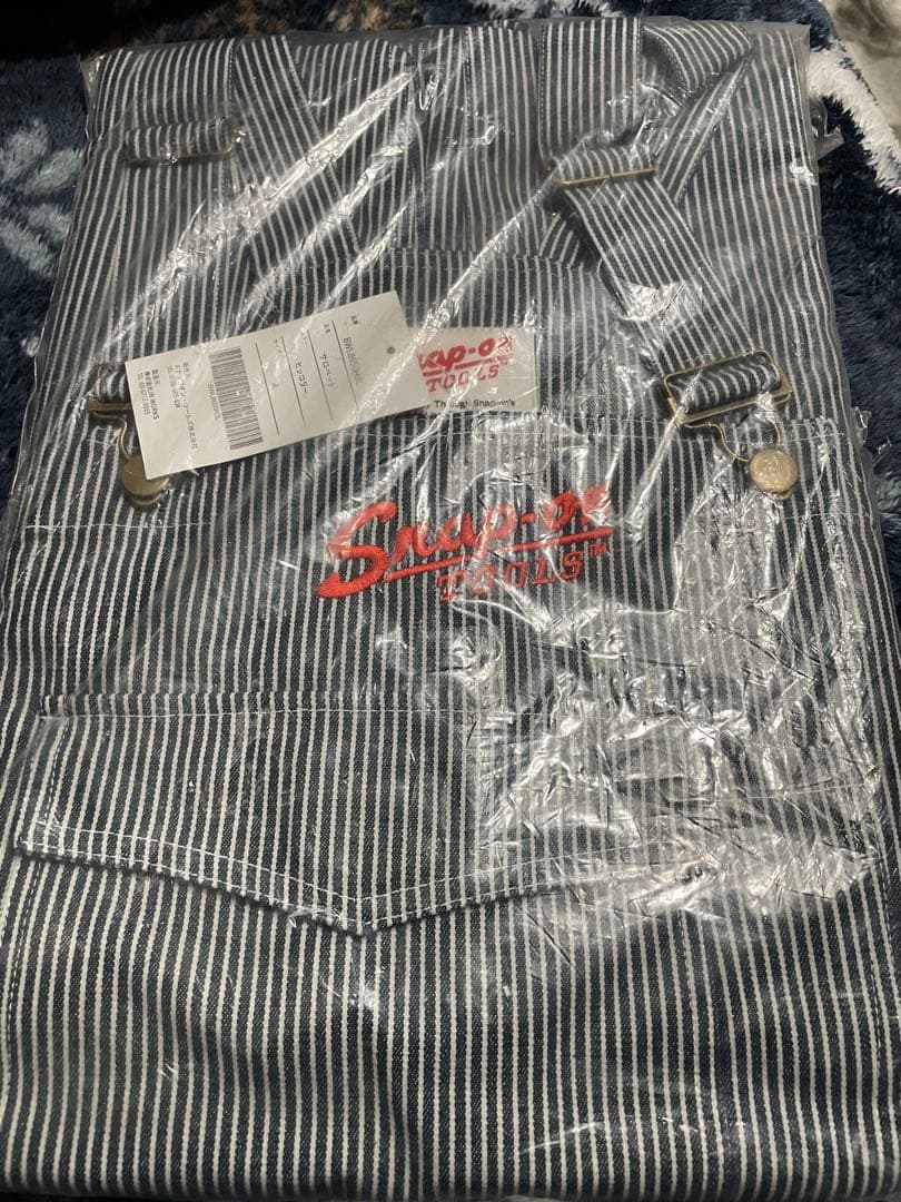 Snap-on サロメット　3L ストライプ インタープラネット INTERPLANET 【CLOCHE】ストライプサロペット