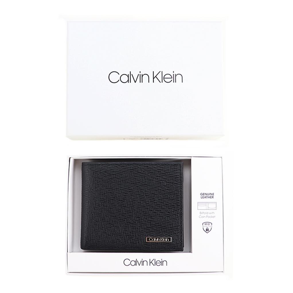 カルバンクライン 二つ折り財布 ブラック 箱付き メンズ 31CK130009 Calvin Klein（カルバン・クライン） 訳あり！カルバンクライン 二
