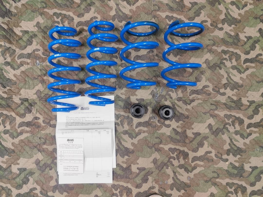 G-FORCE ジーフォース　GR ヤリス gen2用 ダウンサス GRヤリスのローダウン】ガレージ ジーフォース オリジナルダウンサス