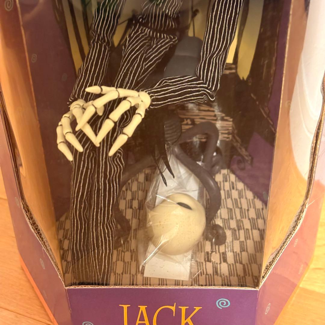 未開封 ナイトメアビフォアクリスマス ジャック フィギュア 椅子に座っ