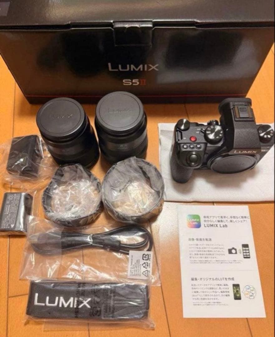 【新品】Panasonic LUMIX S5II DC-S5M2W 新品)Panasonic (パナソニック) LUMIX S5II ボディ DC-S5M2 ブラック