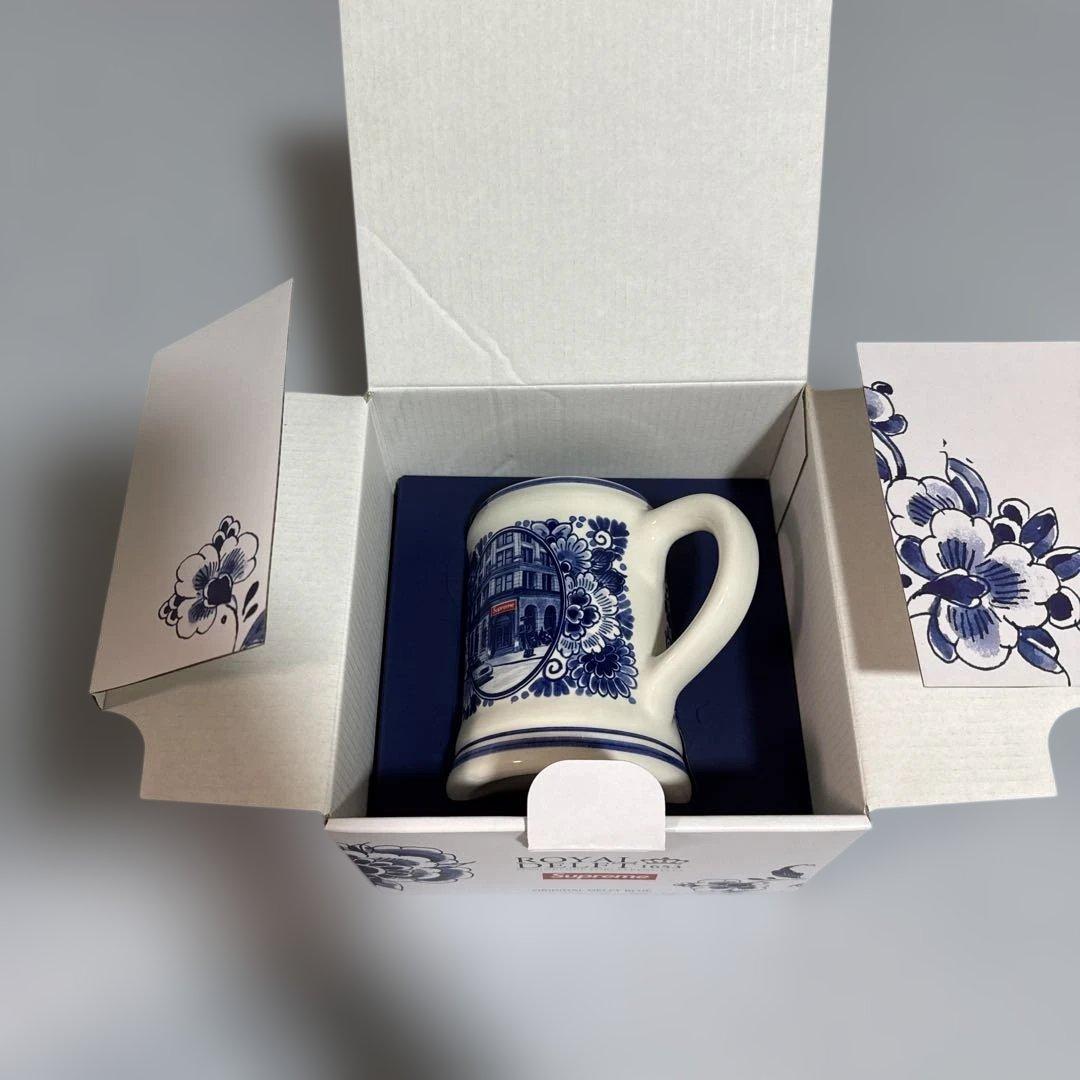 小物 Supreme/ Delft 190 Bowery Beer Mug Supreme x Royal Delft - 190 Bowery Beer Mug - 502ml - Neuf - Arts