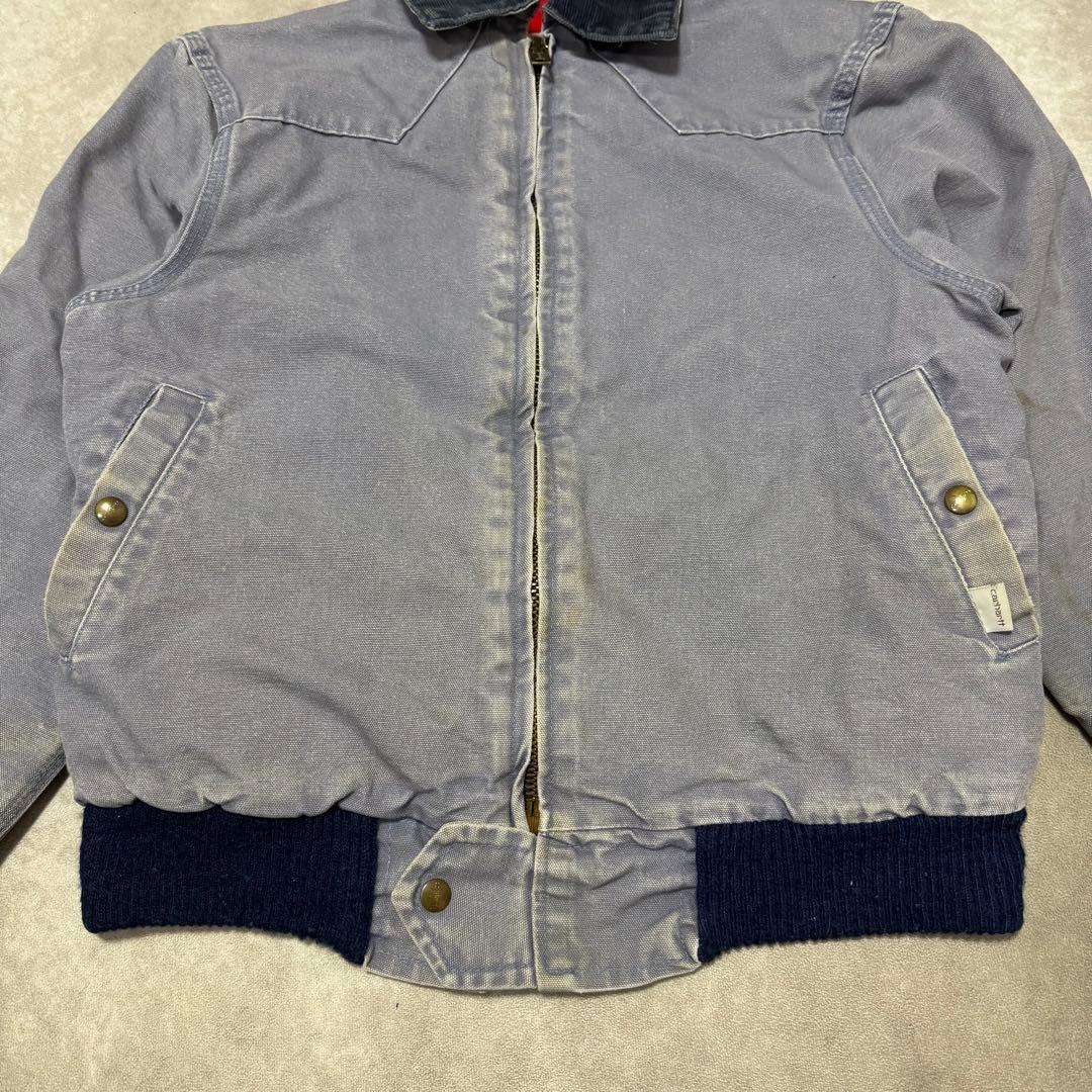 80s カーハート サンタフェジャケット USA製 裏地付 短丈 JQ 168