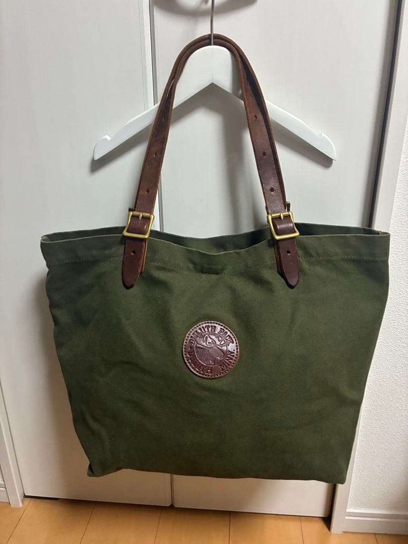 アメリカ製 Duluth Pack トート オリーブ DULUTH PACK MARKET TOTE / ダルースパック マーケット トート │ UPI