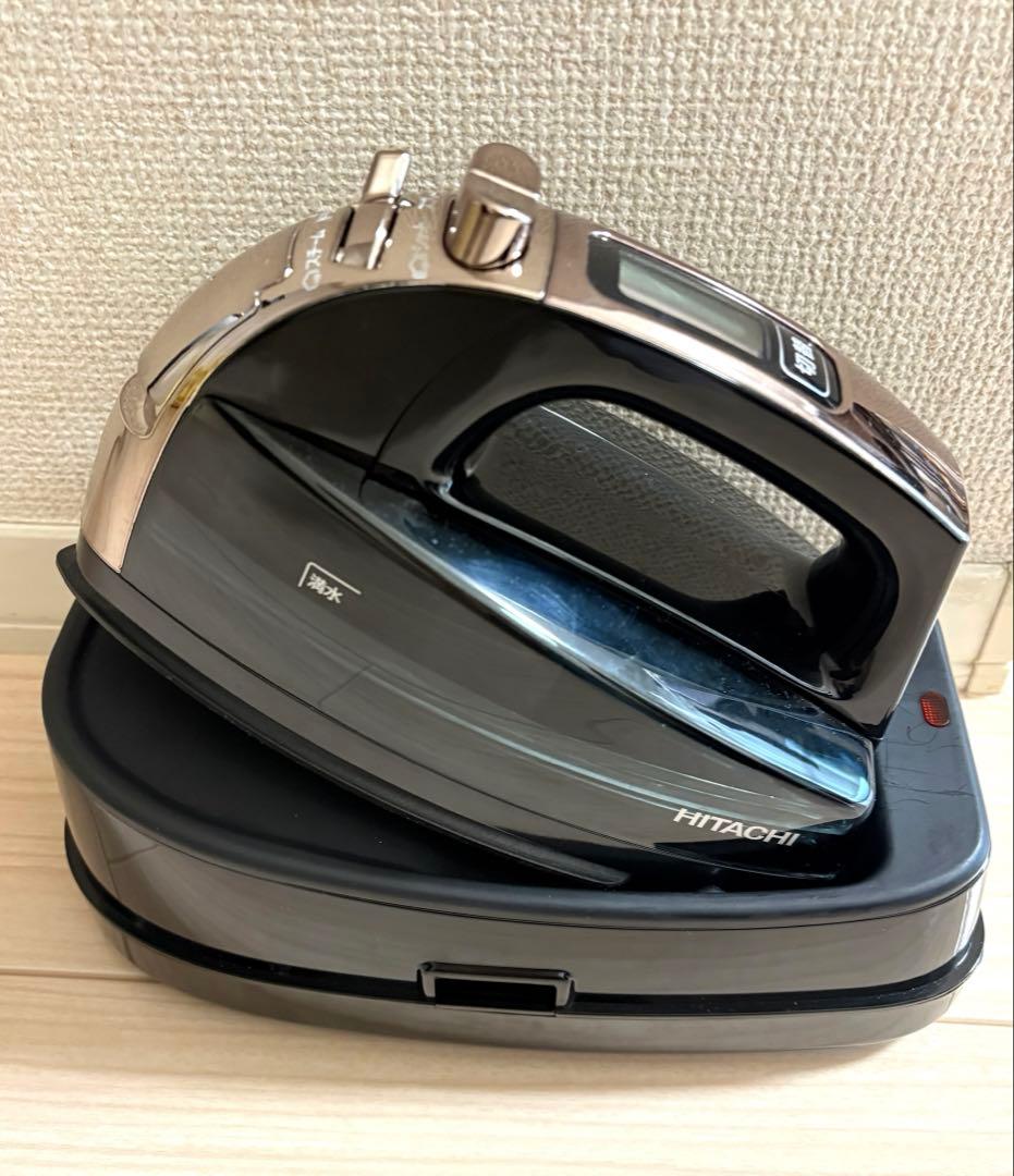 コードレススチームアイロン HITACHI CSI-307 説明書付き - メルカリ