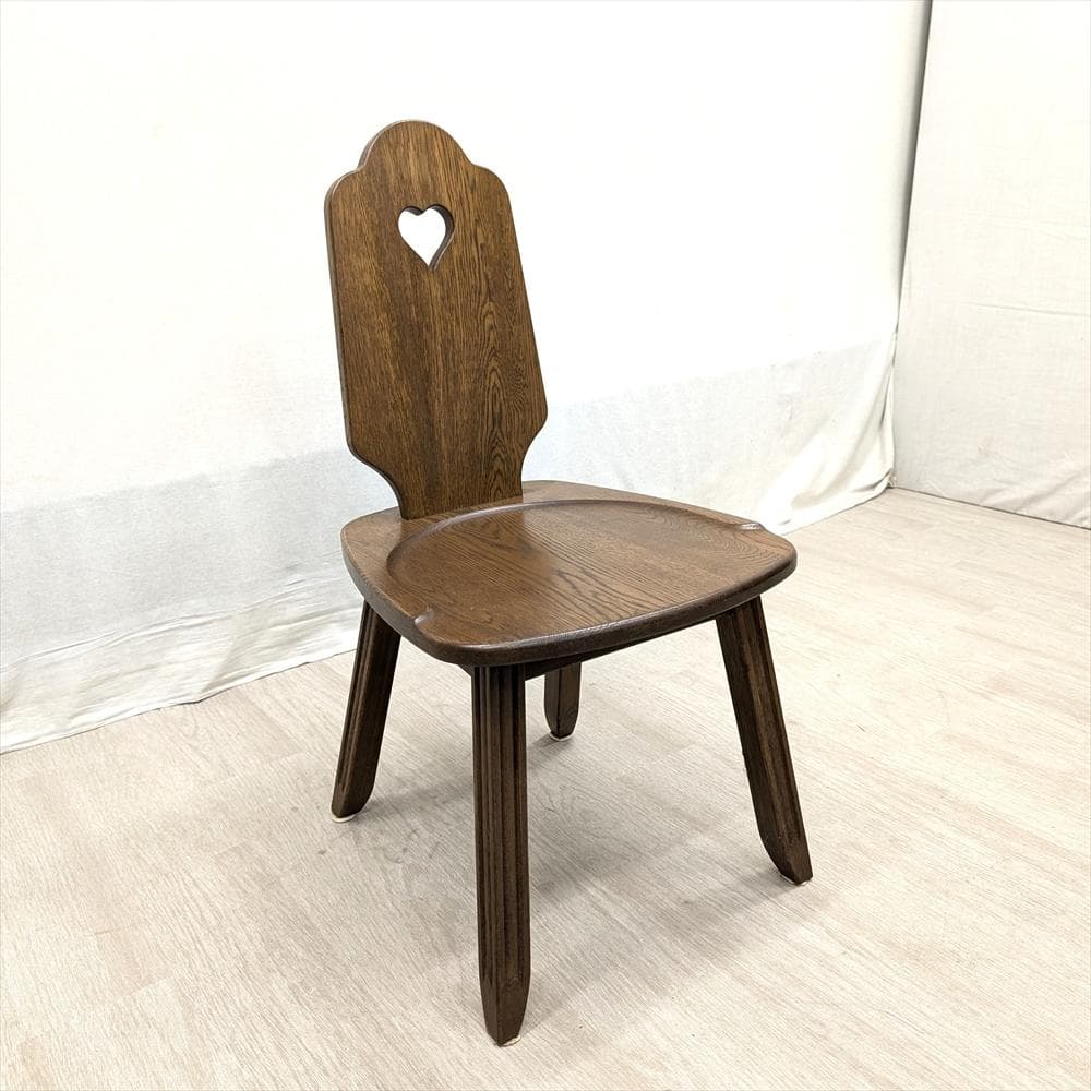 美品　山室家具製作所　旭川家具　エスポアール　楢 ナラ材　椅子　イス　チェア 美品 山室家具製作所 旭川家具 エスポアール 楢 ナラ材 椅子 イス