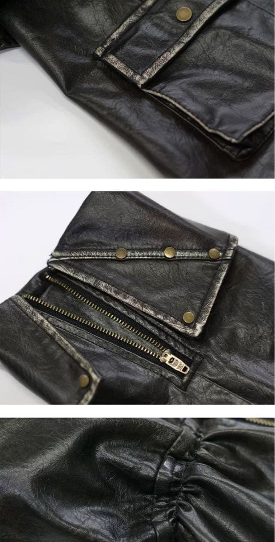 Cest Nous レッグウォーマー ヴィンテージ y2k ブラック pu00s