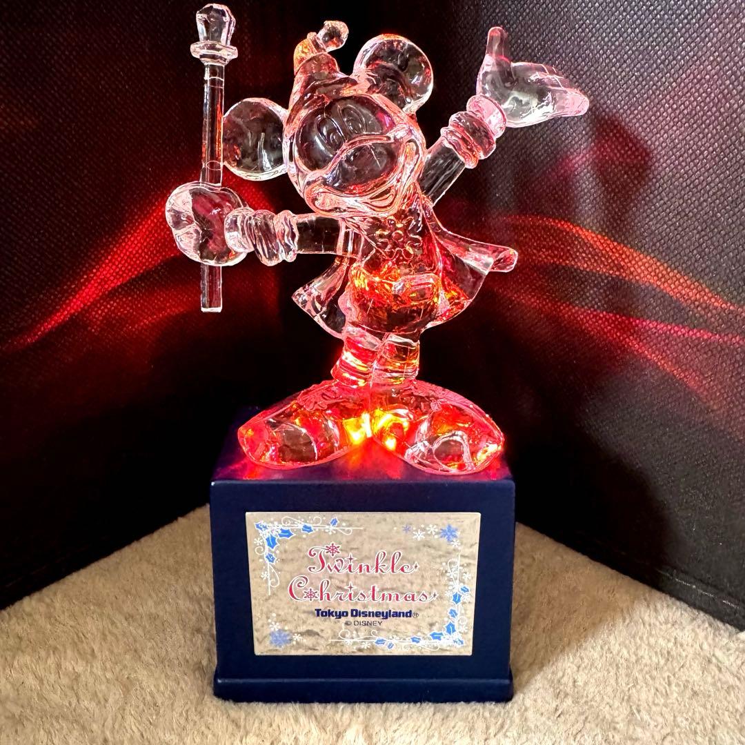 稼働確認品】東京ディズニーランド限定 ミッキークリスマス オルゴール