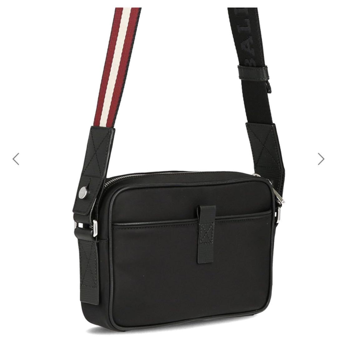 即購入OK! 新作 バリー BALLY 黒 ナイロン ショルダーバッグ 即購入OK