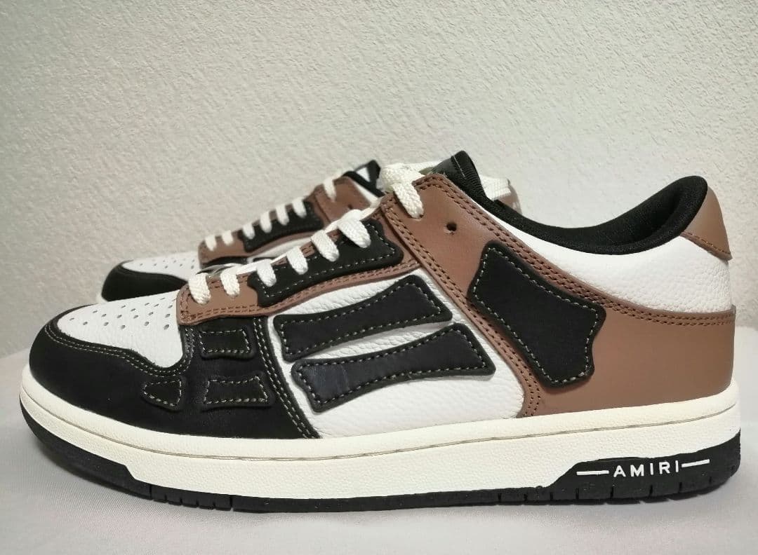 Amiriアミリ Skel Top レザースニーカー - メルカリ