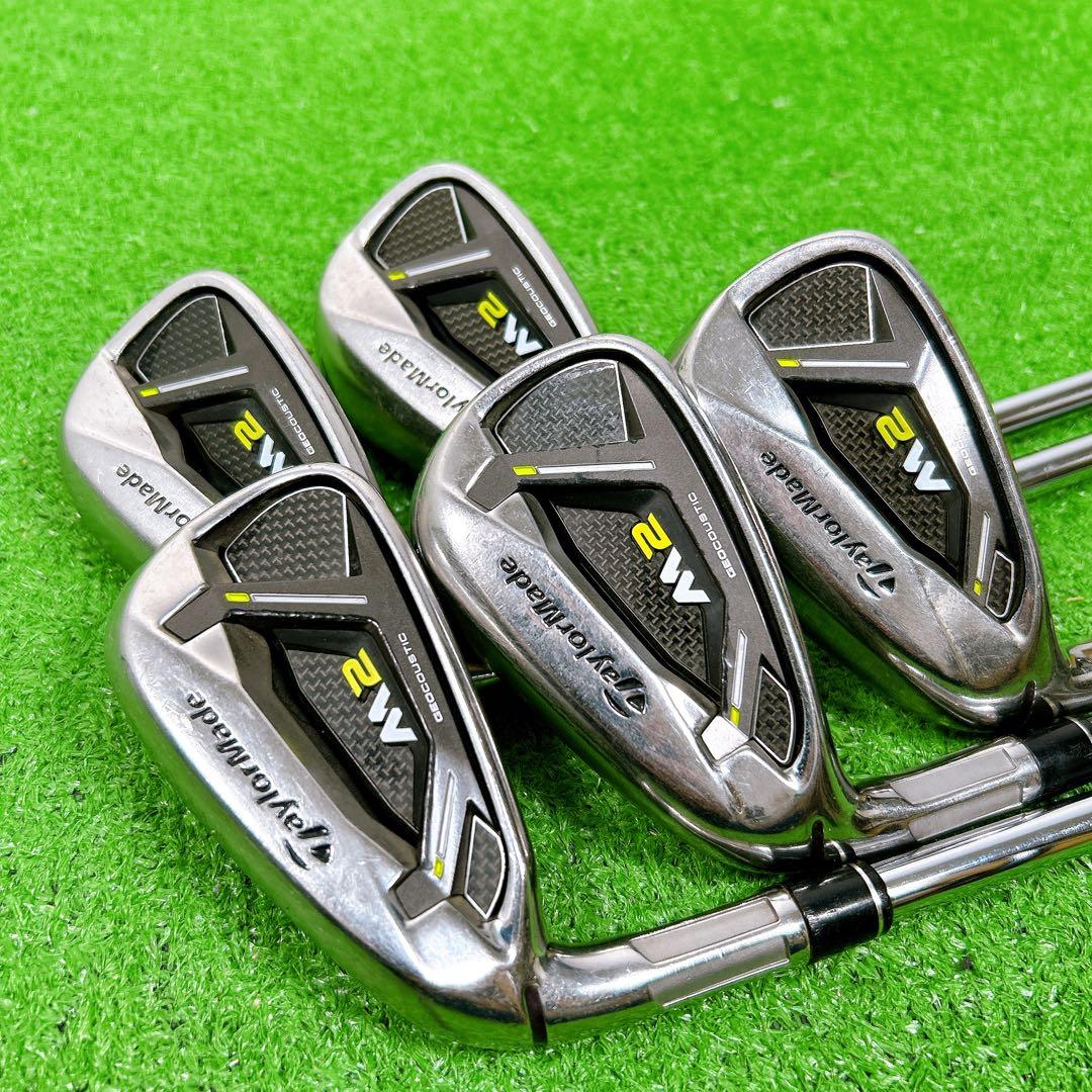 テーラーメイド M2 レフティ アイアン6本セット メンズゴルフ 初心者