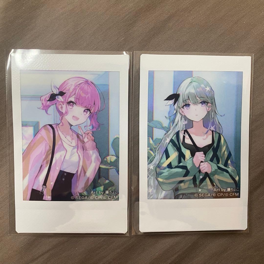 プロセカ ZOZOTOWN コラボ 第2弾 チェキ 鳳えむ 草薙寧々 - メルカリ