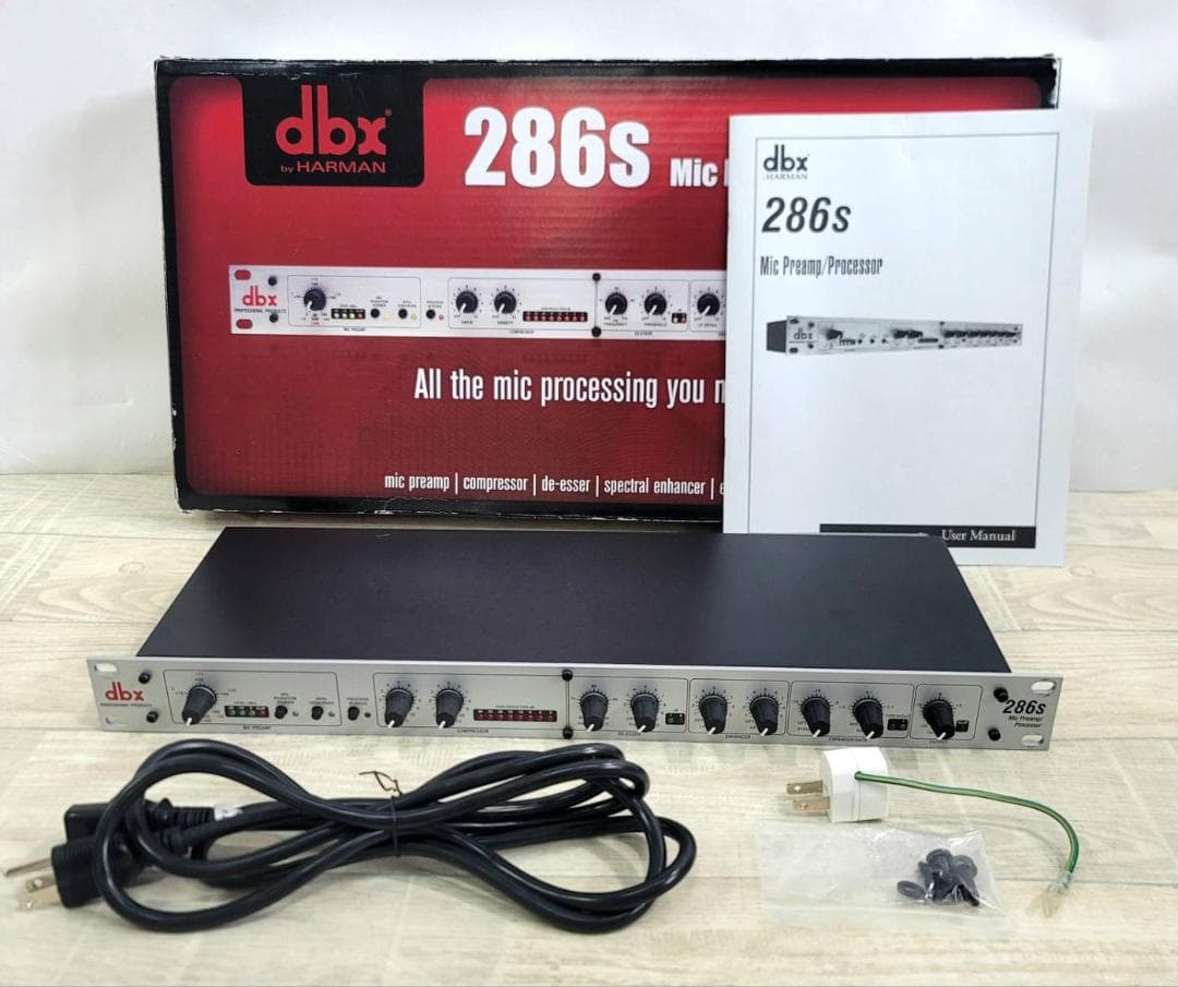 美品】dbx チャンネルストリップ 286S マイクプリアンプ - メルカリ