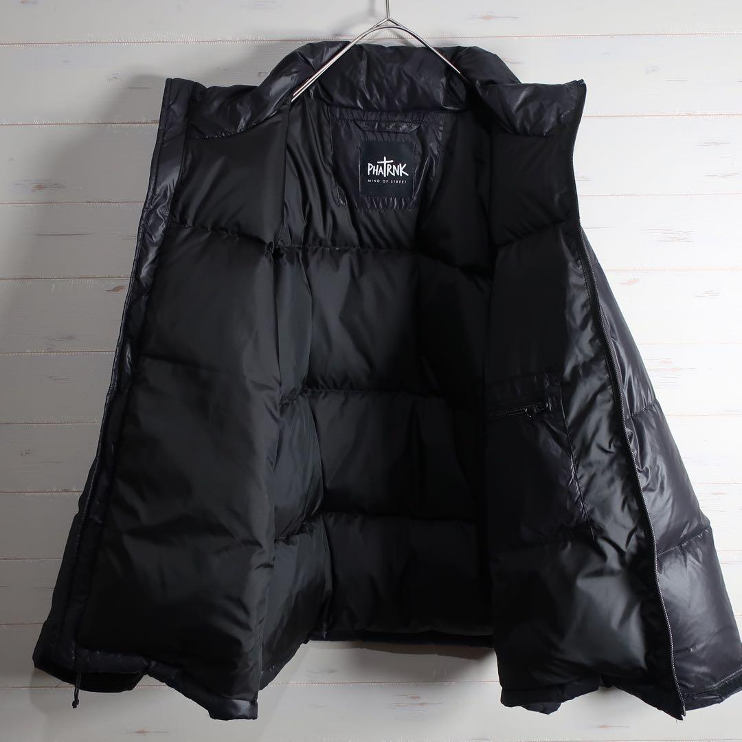 せい 様 PHATRNK ファットランク ダウンジャケット 2way XL 黒. - メルカリ