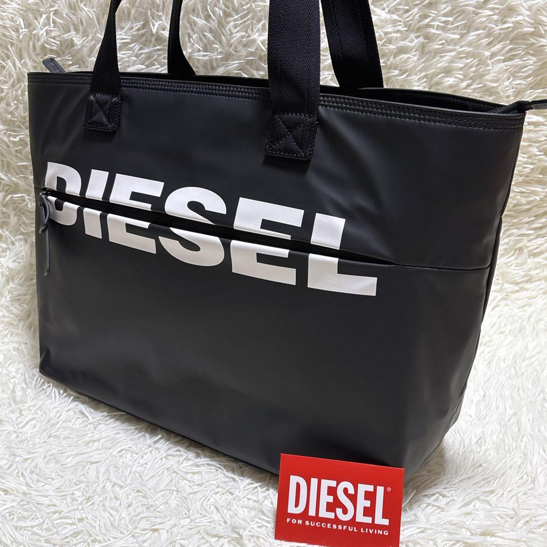 ✨未使用級✨ DIESEL BOLD MESSAGE トートバッグ A4 ディーゼル DIESEL バッグ X06248 P2540 T9002 F-BOLD SHOPPER II