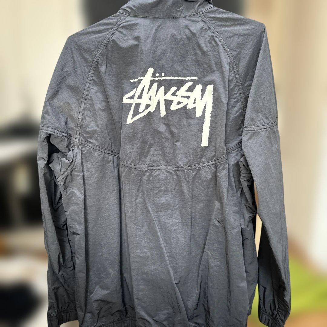 Nike Stussy ナイロンジャケット 黒 - メルカリ