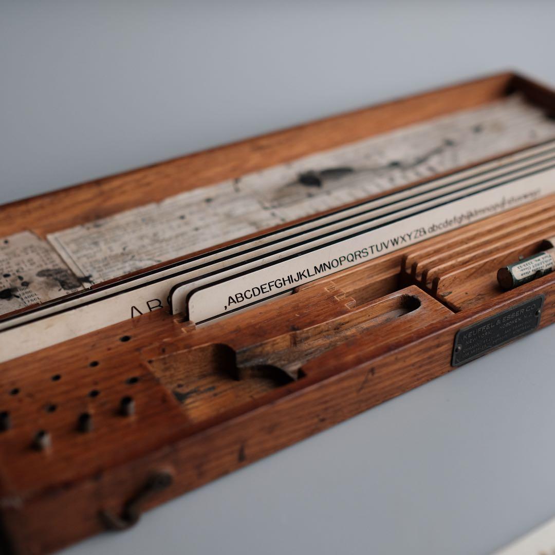 アメリカKEUFFEL & ESSER CO.製 ヴィンテージ刻字ツールセット - メルカリ