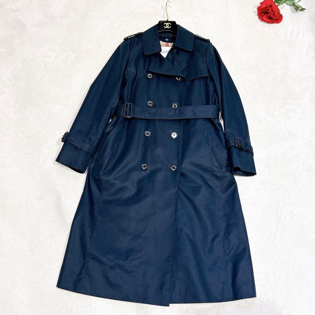 未使用✨ マッキントッシュ トレンチコート ネイビー ライナー ロング