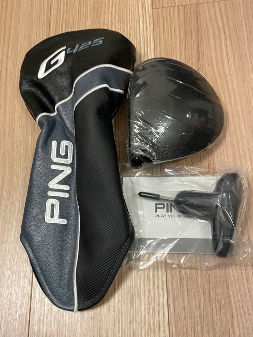 PING G425 LST 9度ドライバー ヘッドのみ 純正カバー付き - メルカリ