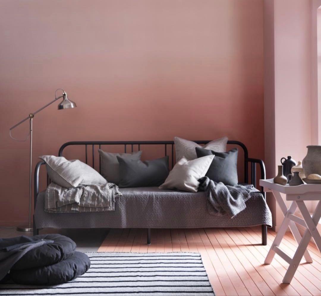 直接の引き取り希望】IKEAベッドフレーム FYRESDAL 大阪市 - メルカリ