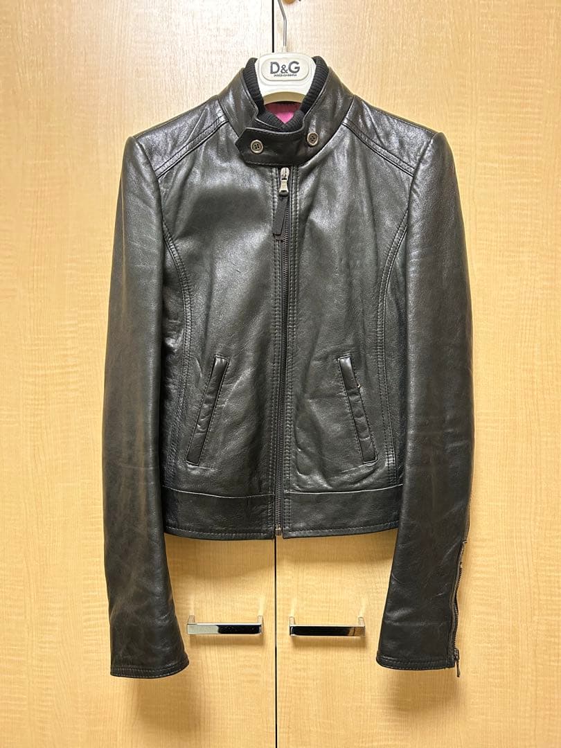 D&G ライダースジャケット DOLCE&GABBANA（ドルチェ & ガッバーナ） ドルガバ ライダース