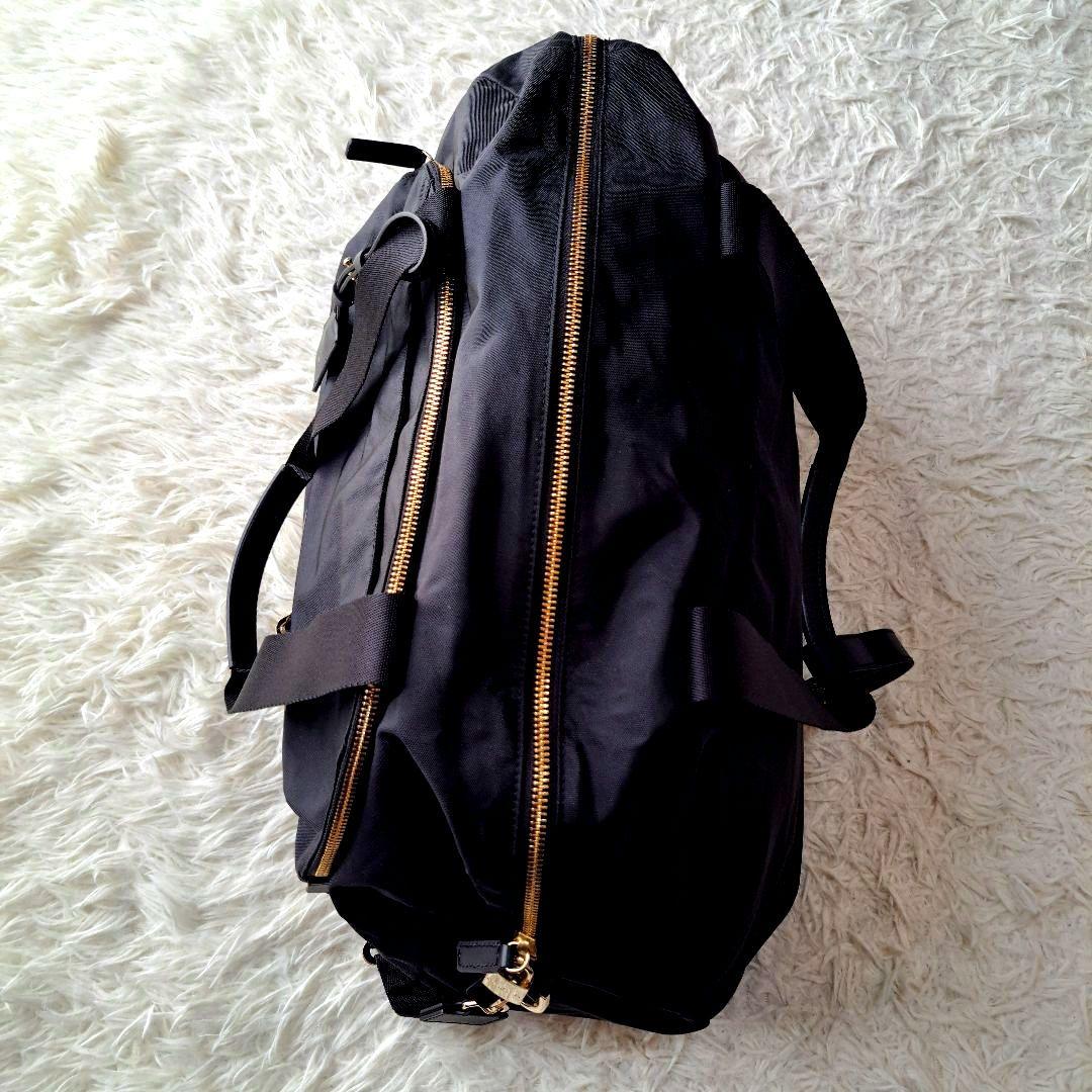 極美品】【agnes b.】FT03‐03 2Wayボストンバッグ チャーム付