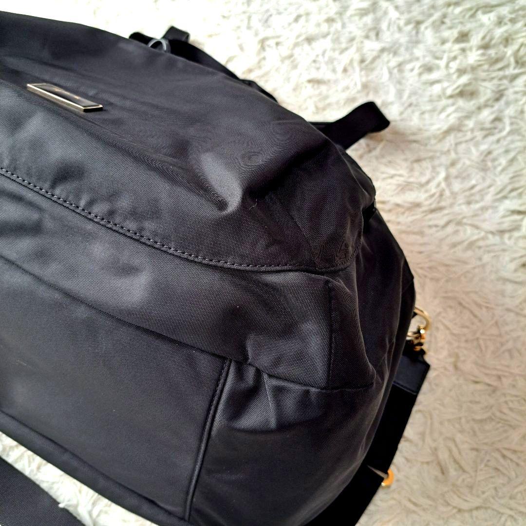 極美品】【agnes b.】FT03‐03 2Wayボストンバッグ チャーム付