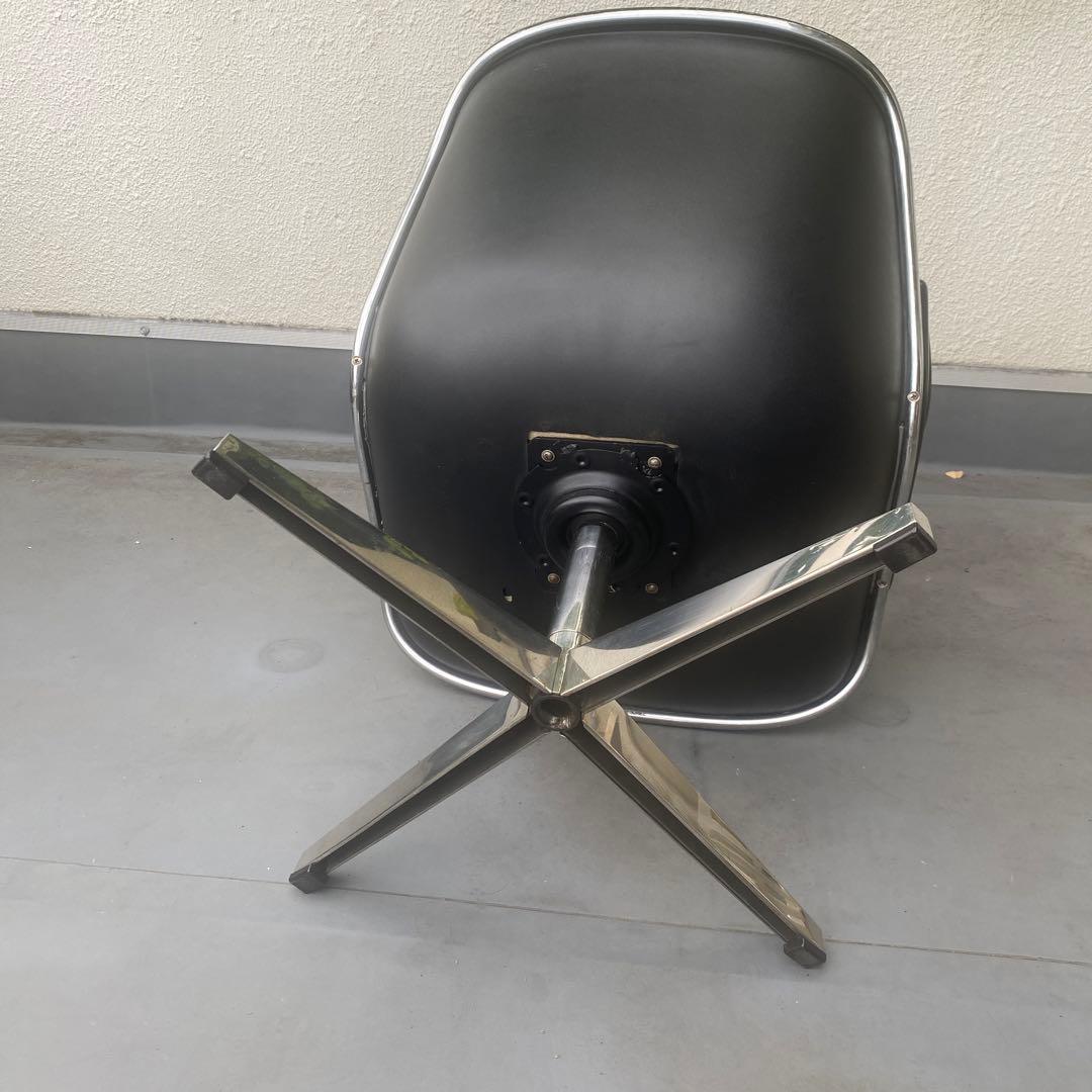 激レアknoll ポロックチェア極初期71スイーベルラウンジ 検ハーマンミラー