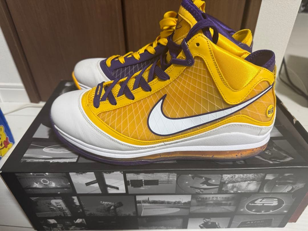 シューズ(男性用) NIKE LEBRON 7 QS NIKE LEBRON VII QS BLACK/VARSITY RED-VARSITY MAIZE 20SP-S（ナイキ