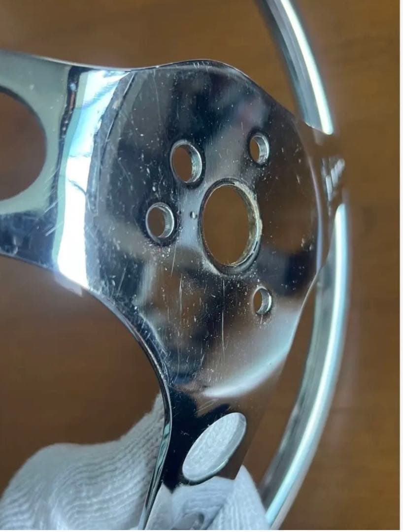 グラントステアリング メッキ アメ車 ホットロッド カスタムカー