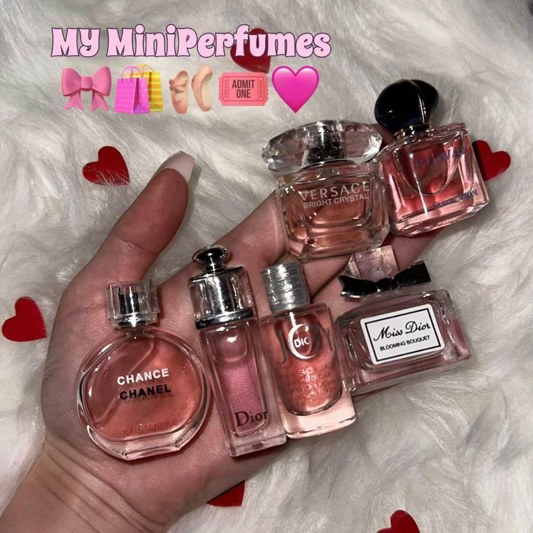 ミニ香水セット（ピンク） 大人気！ミニ香水セット7点 - メルカリ