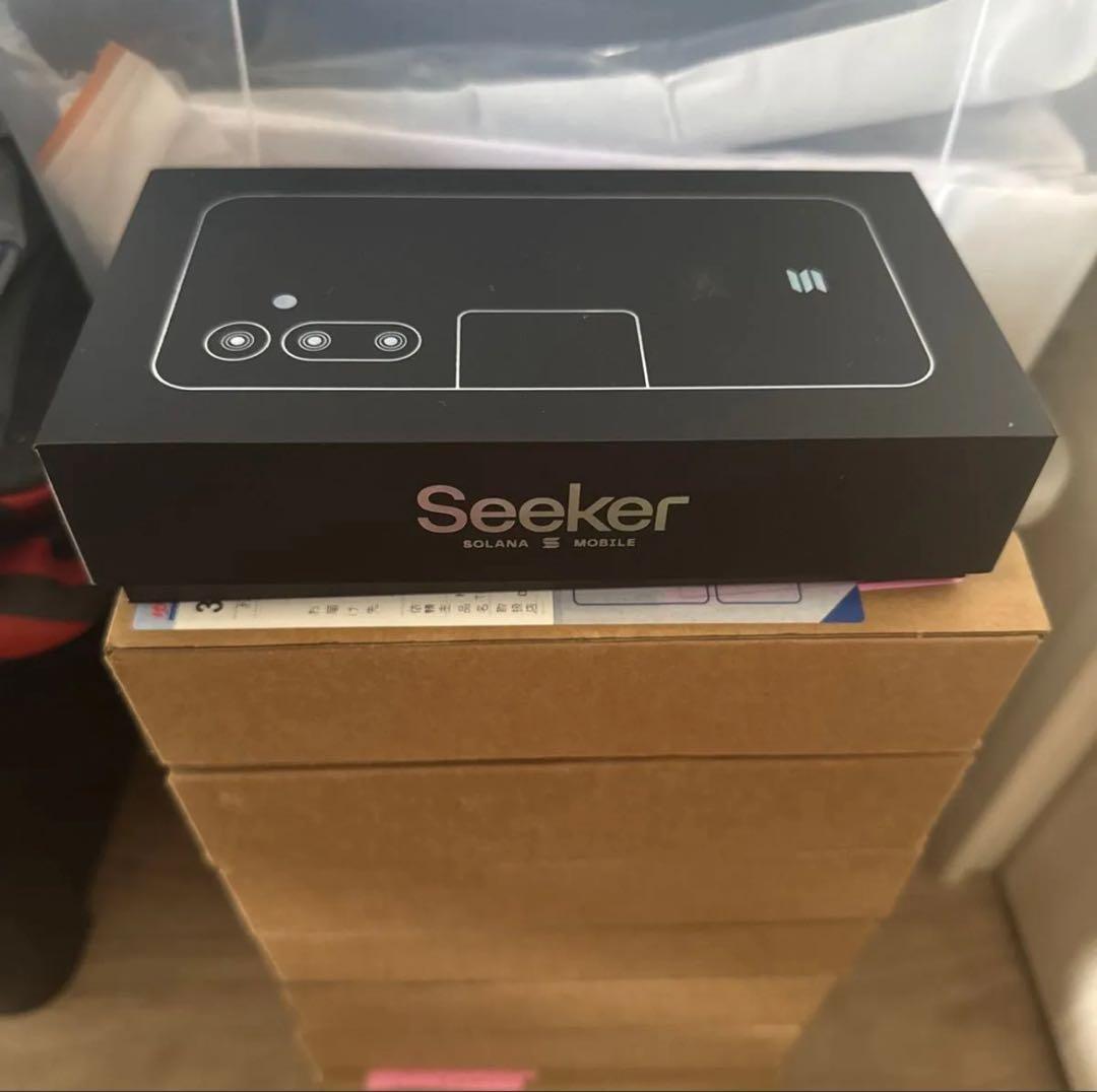 新品（未開封）のSolana mobile seeker(ソラナモバイルシーカー ソラナスマホ「チャプター2」、「Solana Seeker」へと改名 Helium無料