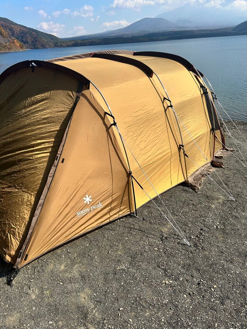 スノーピーク　エルフィールド　自作グランドシート付き スノーピーク エルフィールド 自作グランドシート付き エルフィールド2