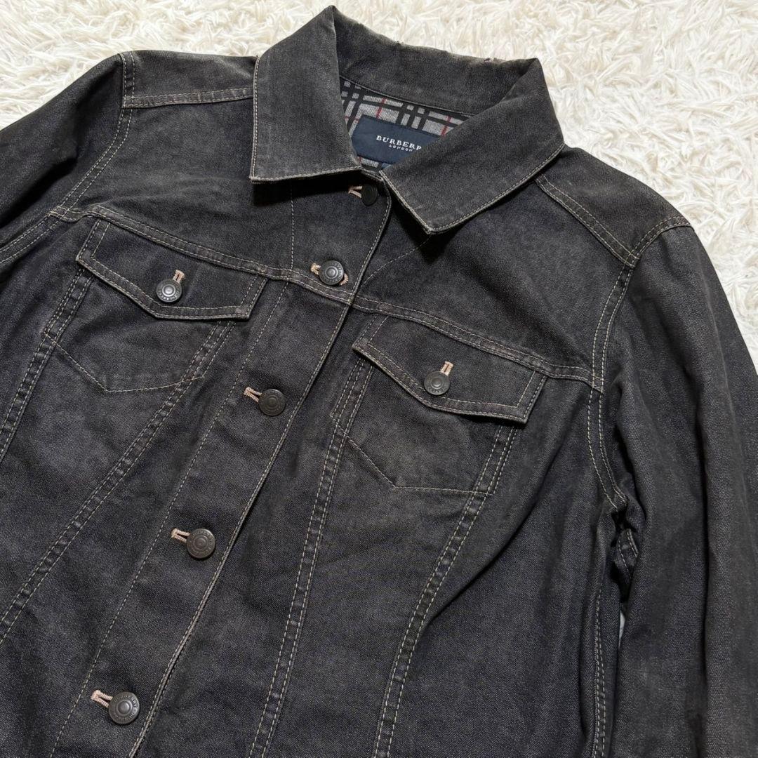 美品 バーバリー ロンドン デニムジャケット ノバチェック - メルカリ