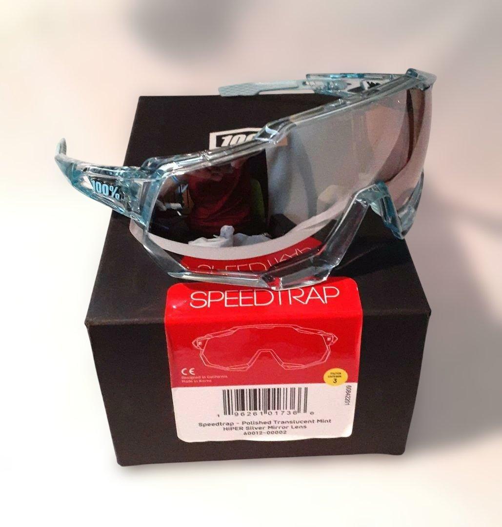100% SPEEDTRAP クリアミント ワンハンドレッド サングラス - メルカリ