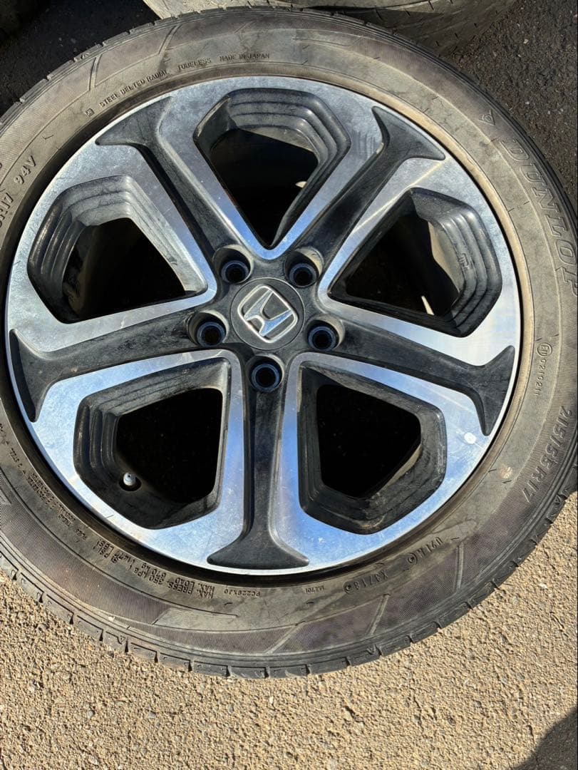 ホンダ 17インチ 純正アルミホイールセット　215/55/R17