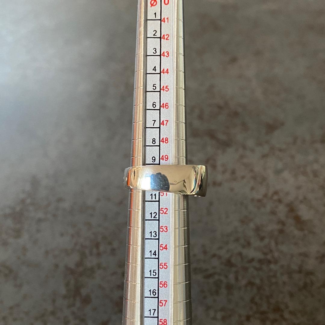 希少 マルジェラ期 エルメス クラルテ リング 50（約10号）シルバー925