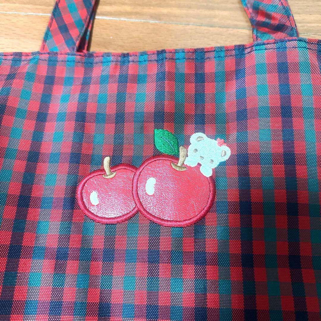 chi様専用 familiar ファミリア チェック レッスンバッグ - メルカリ