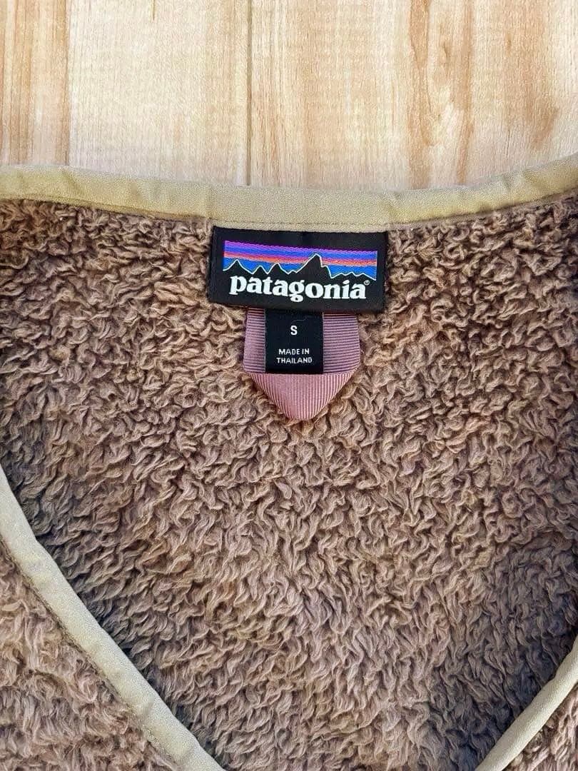 Patagoniaロスガトス S フリースベスト【廃番商品】TOPB ブラウン