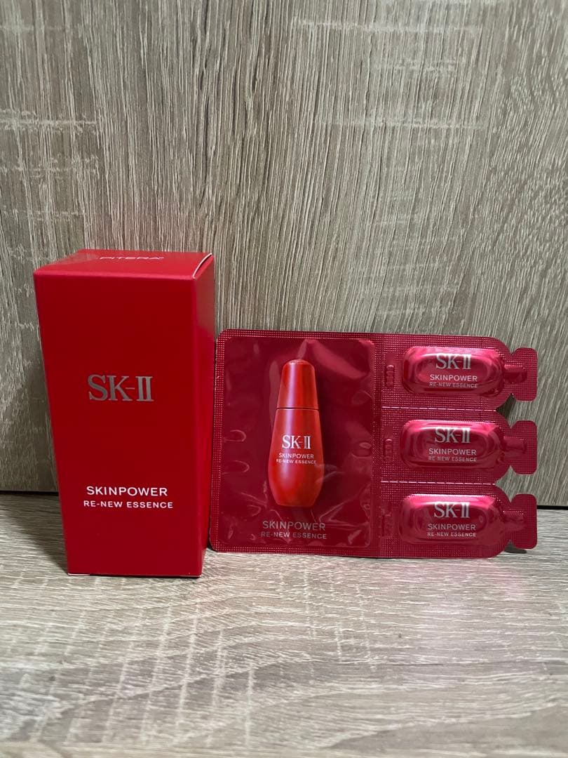 SK-II スキンパワーリニューエッセンス 30mlと1ml×3 新品未開封 SK-II（エスケーツー） 【国内正規品】 スキンパワー リニュー