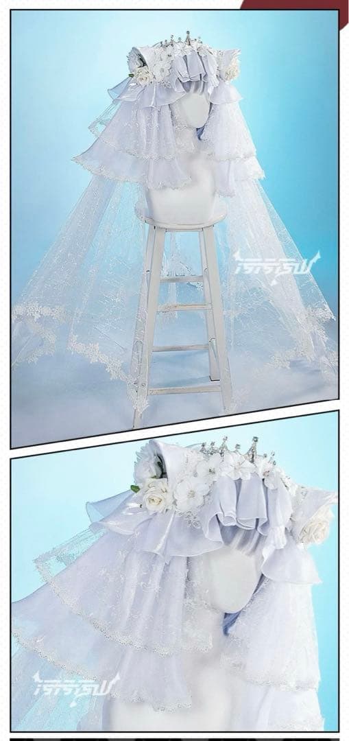 アズールレーン アズレン リトル・チェシャー 花嫁 コスプレ衣装