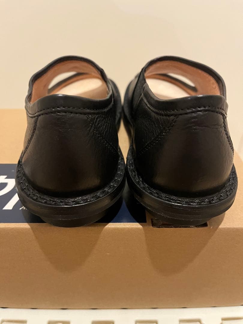 【未使用】Trippen \"Basin\" スリッポンスタイル レザーシューズ