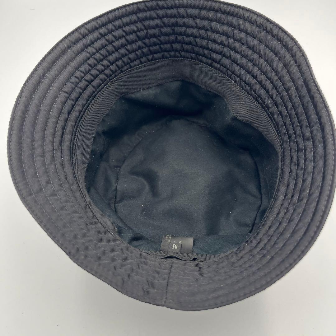 美品】PRADA バケットハット 三角ロゴ M 56cm ナイロン 正規品 - メルカリ