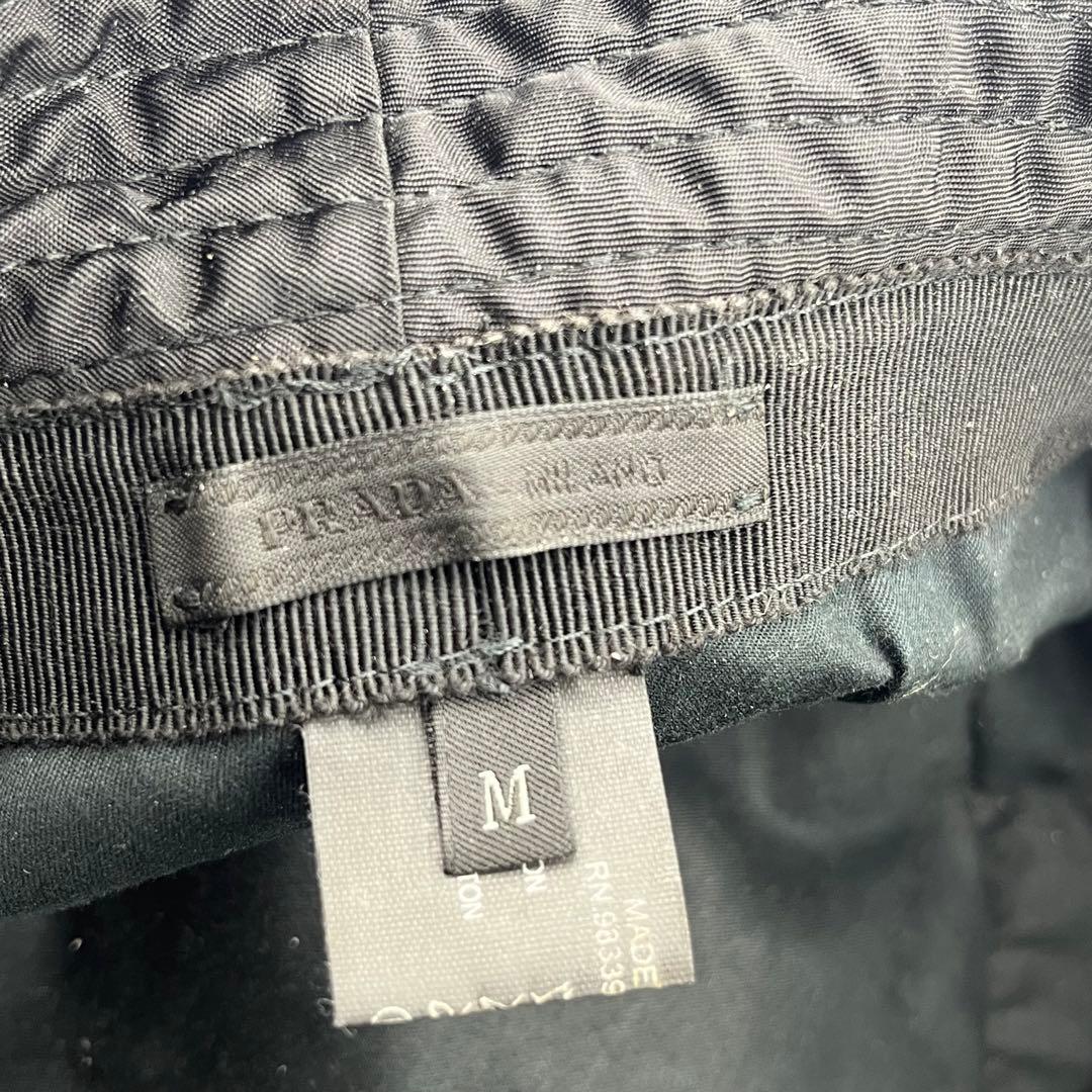 美品】PRADA バケットハット 三角ロゴ M 56cm ナイロン 正規品 - メルカリ